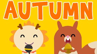 AUTUMN ♫ Seasons Song  Wormhole Learning  Songs For Kids [upl. by Ainnek71]