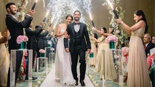 Dinesh Karthik married Dipika Pallikal in a Christian ceremony [upl. by Aieka]