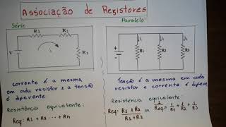 5 Associação de Resistores Série Paralelo e Mista [upl. by Mendoza]