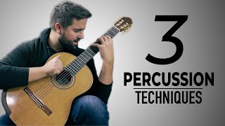 How To Play Fingerstyle Guitar Percussion [upl. by Bessie574]