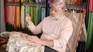 1stDibs On Location With Fine Art Embroiderer Richard Saja [upl. by Koch]