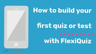 FlexiQuiz how to create a quiz  2019 version [upl. by Ardnaed]