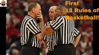 The First 13 Rules of Basketball  Cager First [upl. by Enymzaj368]