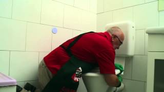 How To Replace A Toilet Seat  DIY At Bunnings [upl. by Eirruc522]