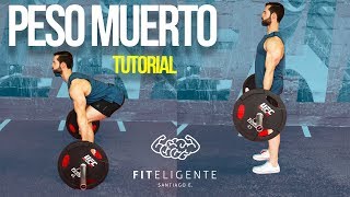 PESO MUERTO TÉCNICA CORRECTA TUTORIAL [upl. by Masry]