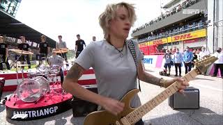 Austrian National Anthem  2021 Austrian Grand Prix [upl. by Rezeile]