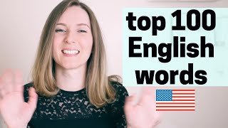 Pronounce the 100 Most Common Words in English American English Pronunciation [upl. by Etnoek]