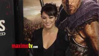 Marisa Ramirez quotSPARTACUS War Of The Damnedquot Premiere Red Carpet [upl. by Bob]