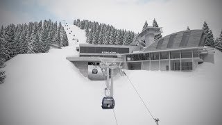 Die neue Flying Mozart Gondelbahn in Wagrain [upl. by Zobe]