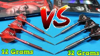 All About Dart Weight amp A Comparison Between the Lightest and Heaviest Darts In The PDC [upl. by Gilleod969]