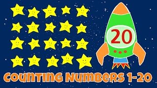 Counting Numbers  Numbers 120 Lesson for Children [upl. by Harrod]