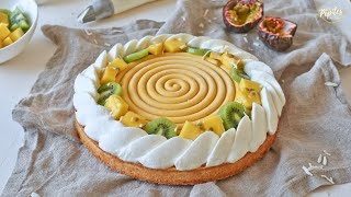 Tarte exotique mangue passion [upl. by Ocer]