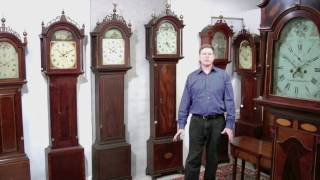 Antique Tall Case  Grandfather Clock Disassembly tutorial [upl. by Aronos]