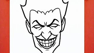 HOW TO DRAW THE JOKER [upl. by Eneluj]