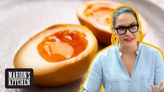 How To Make Soy Sauce Eggs  Marions Kitchen [upl. by Halilahk]