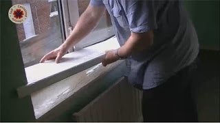 Fitting Window Sill [upl. by Odnumyar]