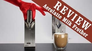 Aerolatte Milk Frother  Exclusive Review [upl. by Madai213]