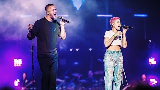 Imagine Dragons  quotDemonsquot ft Halsey Live WELCOME 2017 [upl. by Bolt]