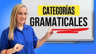 Aprende todas las Categorías Gramaticales con Ejemplos [upl. by Nnaecarg]