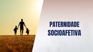 Paternidade socioafetiva [upl. by Pendleton]