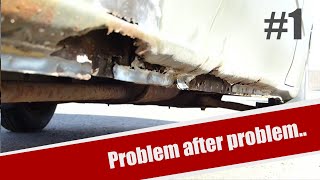 Ford Transit MK7 Sill Rust Repairs  Part 1 [upl. by Shirl]