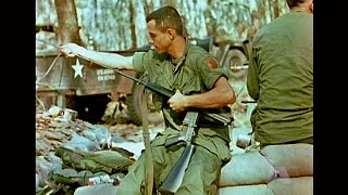 1st Infantry Division in Vietnam 196570 Restored Color [upl. by Idham]