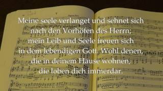 Brahms German Requiem pronunciation guide [upl. by Arimlede]