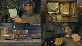 Russian Military MRE with Comrade Yuri  ASMR [upl. by Aes]