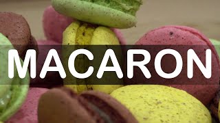 How do you pronounce Macaron  English American French Pronunciation French Macaroons [upl. by Cousins]