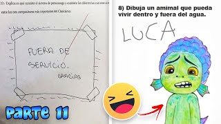 Las 10 Respuestas Mas Graciosas en Exámenes parte 11 [upl. by Aicela31]