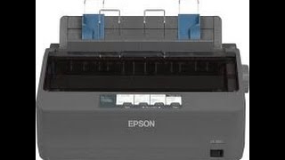 epson lx350 [upl. by Newlin]