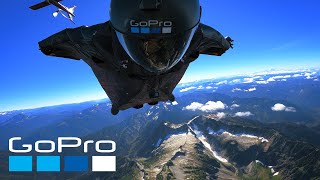 GoPro Scenic Mountain Wingsuit Flight with Jeb Corliss [upl. by Oirasor522]