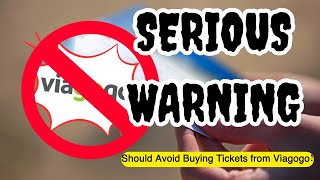 Viagogo  Tickets  Warning  Scam [upl. by Peppy286]