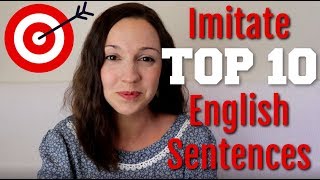 How to Pronounce TOP 10 English Sentences [upl. by Yrocal463]