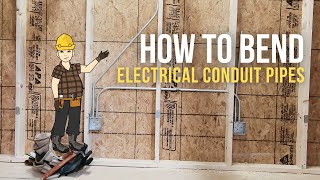 How to bend Electrical Conduit Pipe [upl. by Elah308]