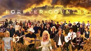 Artists Of Then Now amp Forever  Forever country Lyrics [upl. by Anavi]