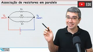 Associação de resistores em paralelo  Tudo com detalhes [upl. by Ariada54]