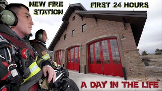 First 24 Hours in a New Fire Station  A Day in the Life [upl. by Danieu]