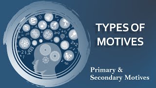 Types of Motives  Primary Motives  Secondary Motives [upl. by Calia643]