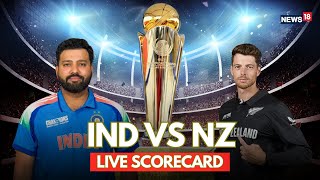 IND vs NZ Live Updates  ICC Champions Trophy 2025 Match Today  India Vs New Zealand  N18G [upl. by Jaffe]