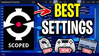 Scoped Fortnite Chapter 2 Settings Controller Binds and Setup Tfues DUO [upl. by Korenblat]