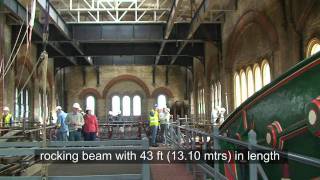 The Biggest Operating Rotative Beam Steam Engine At Crossness [upl. by Geri]