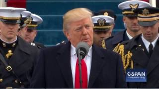 President Donald Trump Inaugural Address FULL SPEECH CSPAN [upl. by Cornia]