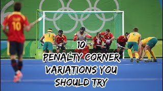 10 Penalty Corner Variations You Should Try  Field Hockey [upl. by Ylebmik669]