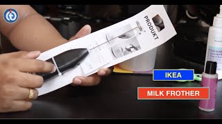 IKEA MILK FROTHER Review amp Battery Installation [upl. by Randene]