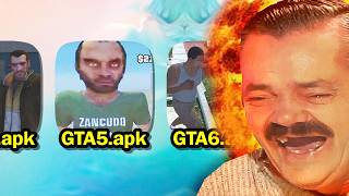 Trying to download GTA 5 on Mobile Bad Android Games [upl. by Annerb]