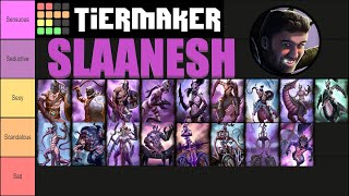 Warhammer 3 Slaanesh Unit Roster Tier List [upl. by Gaston480]