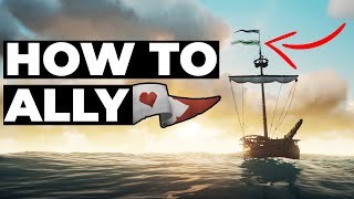 How to form an ALLIANCE in Sea of Thieves [upl. by Inek660]