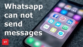 Whatsapp not sending messages  How to fix it [upl. by Langer661]