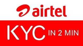 Airtel KYC Online in Just 2 Minutes 🔥 [upl. by Selrahc159]